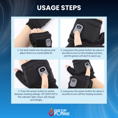 GripFlare – Portable Heating Gloves