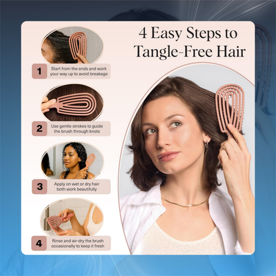 Flexi Detangling Hair Brush