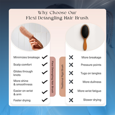 Flexi Detangling Hair Brush