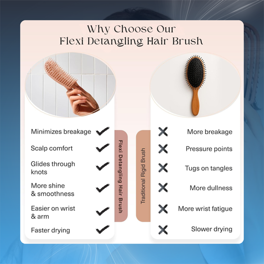 Flexi Detangling Hair Brush
