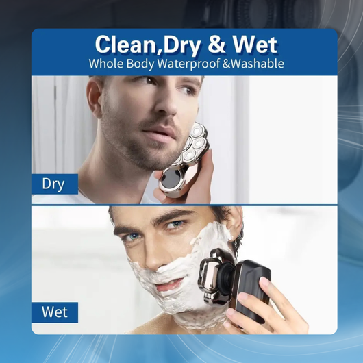 6-in-1 Electric Head Shaver & Grooming Kit