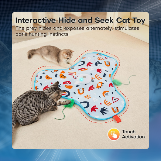 Hide and Seek Interactive Cat Toy