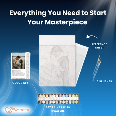 Heartistry – Custom Paint by Number’s Kit