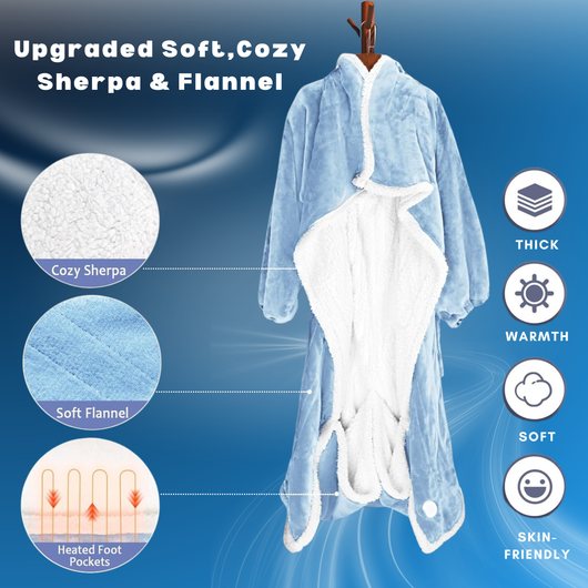Heated Wearable Blanket