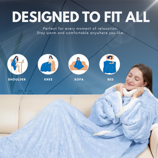Heated Wearable Blanket