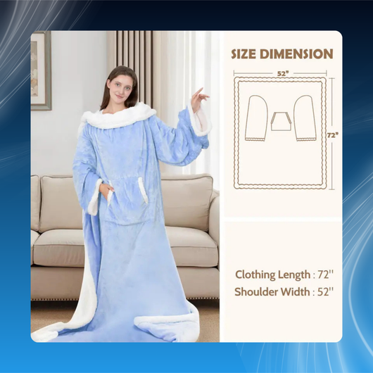 Heated Wearable Blanket