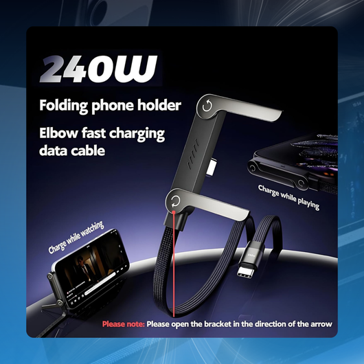Invisible Charging Cable Stand