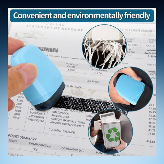 Wide Roller Identity Protection Stamp