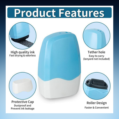 Wide Roller Identity Protection Stamp