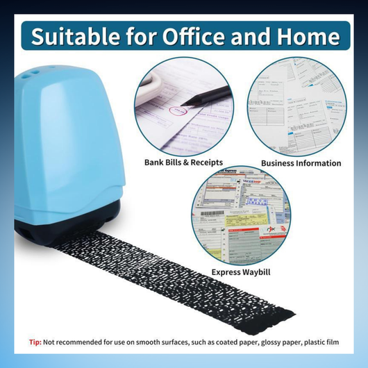 Wide Roller Identity Protection Stamp