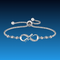 Infinity Love Heart Bracelet