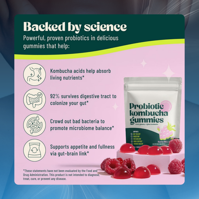Probiotic Kombucha Gummies