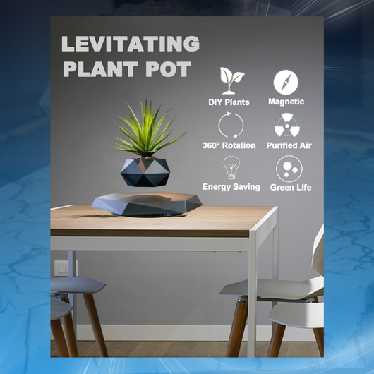 Magnetic Levitation Plant Pot
