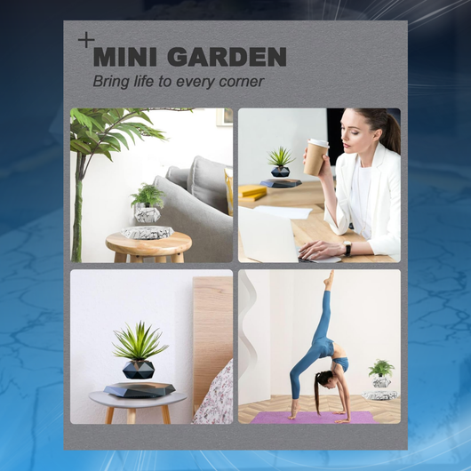 Magnetic Levitation Plant Pot