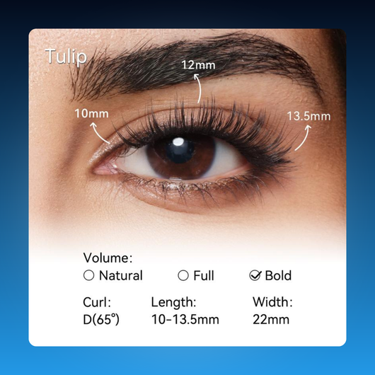 Reusable Waterproof Magnetic Eyelashes
