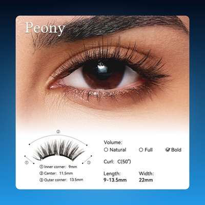 Reusable Waterproof Magnetic Eyelashes