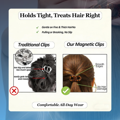 Magnetic Hair Clips (4 Pack)