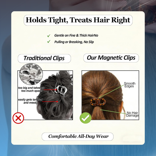 Magnetic Hair Clips (4 Pack)