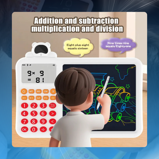 Math Learning Game with Writing Board (Kids 6+)