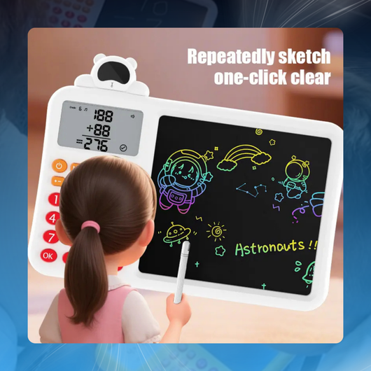 Math Learning Game with Writing Board (Kids 6+)