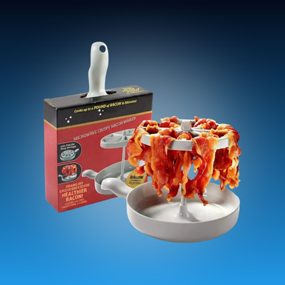 Microwave Bacon Cooker with Grease Tray