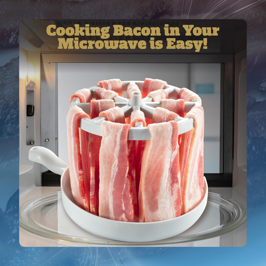 Microwave Bacon Cooker with Grease Tray