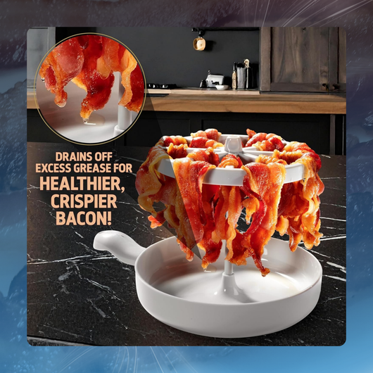 Microwave Bacon Cooker with Grease Tray