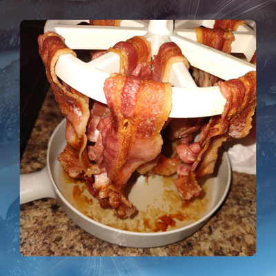 Microwave Bacon Cooker with Grease Tray