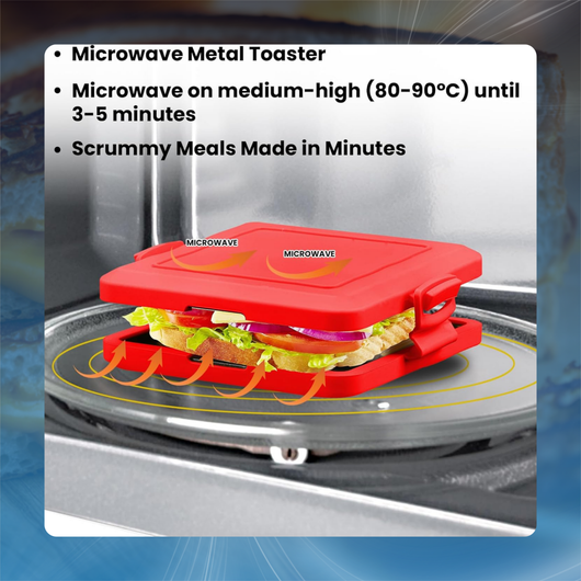 Microwave Sandwich Baking Tray