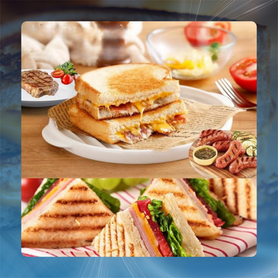 Microwave Sandwich Baking Tray