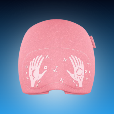 Migraine Relief Cap with Slide-Up Eye Mask