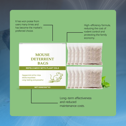 Mouse Deterrent Peppermint Pouches