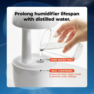 Anti-Gravity Mushroom Humidifier