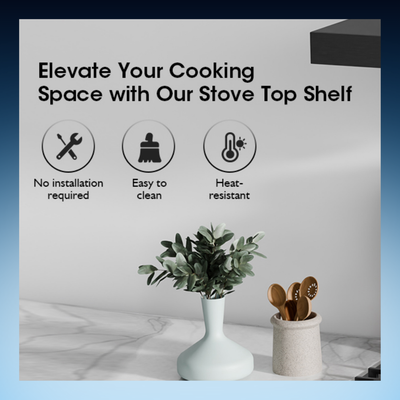 Magnetic Stove Top Shelf