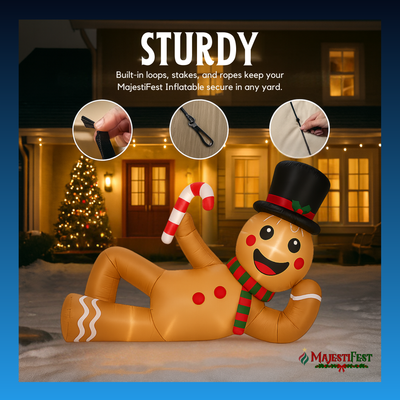 MajestiFest - GingerBread Man Inflatable