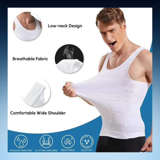 Men’s Chest & Tummy Compression Shaping Tank