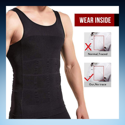 Men’s Chest & Tummy Compression Shaping Tank