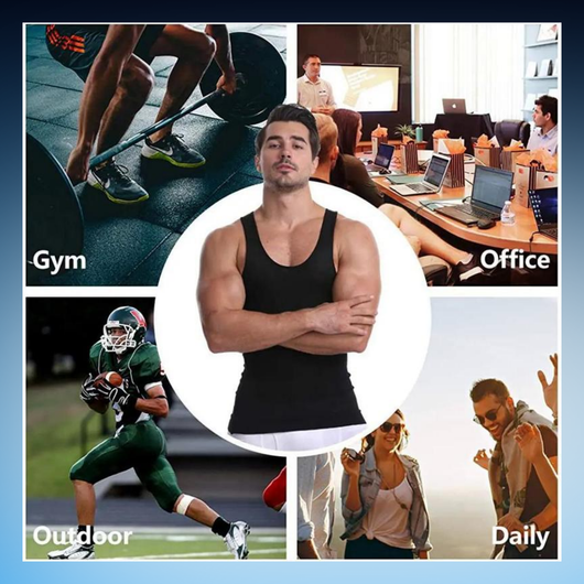 Men’s Chest & Tummy Compression Shaping Tank