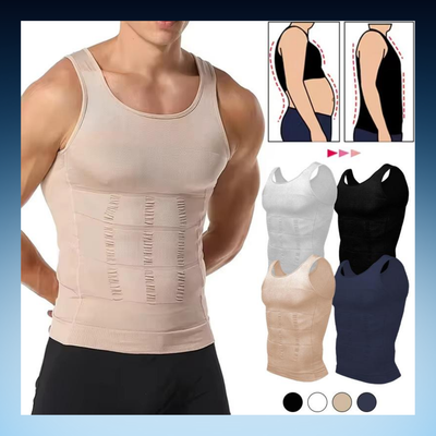 Men’s Chest & Tummy Compression Shaping Tank