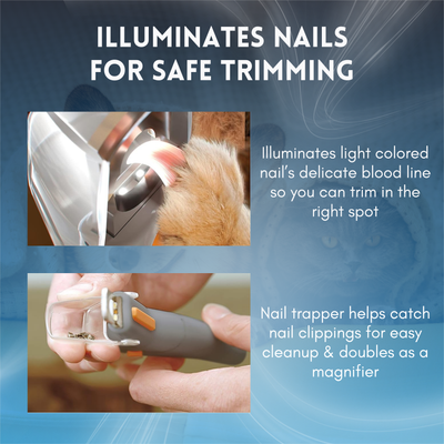 LED Light Pet Nail Clipper