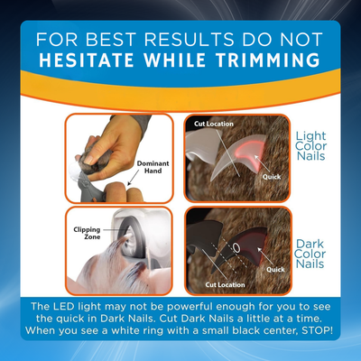 LED Light Pet Nail Clipper