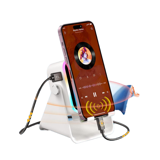 5 in 1 Wireless Induction Audio Speaker Stand