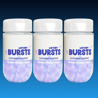 Candy-Shaped Hydrating Lotion Bursts