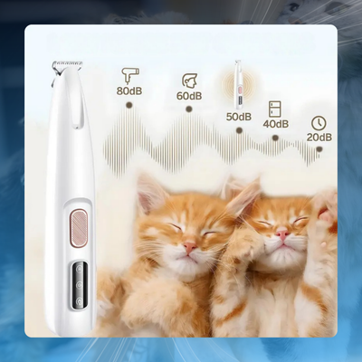 Pet Grooming Trimmer with LED Light