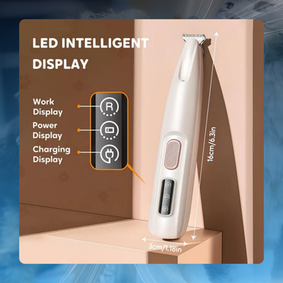 Pet Grooming Trimmer with LED Light