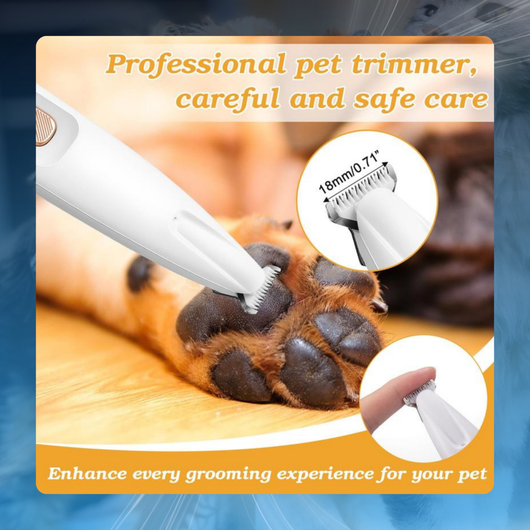 Pet Grooming Trimmer with LED Light