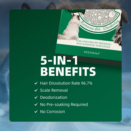 Pet Hair Dissolver Powder