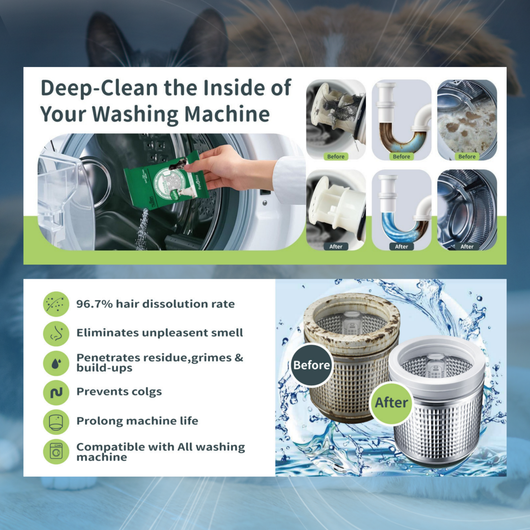 Pet Hair Dissolver Powder