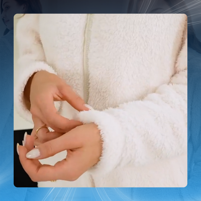 Women’s Hooded Plush Jumpsuit Pajamas