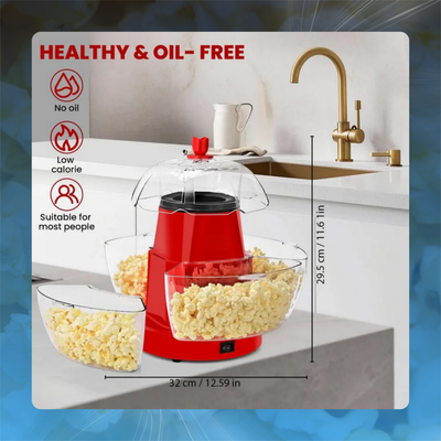 Oil-Free Popcorn Maker